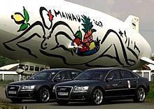 Audi ist Hauptsponsor des Kunstprojekts 2007.